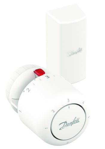 Tête thermostatique Danfoss Aero avec sonde à distance, technologie gaz - Danfoss